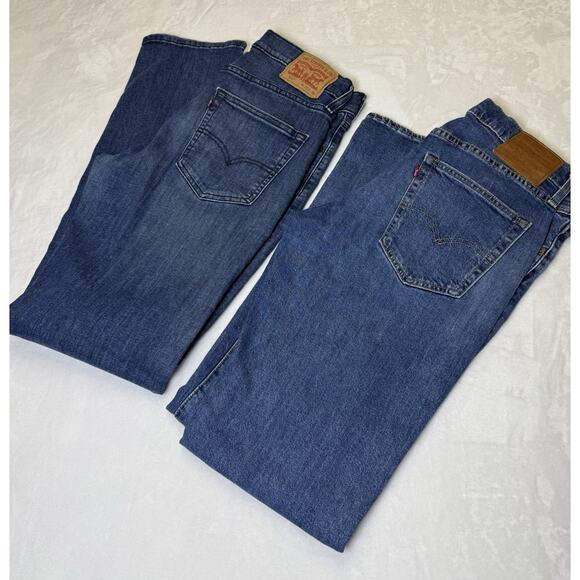 Levi's Other - Levi's 541 Jeans Men’s Sz 32x36 Blue Denim Straight Stretch 2 Pair